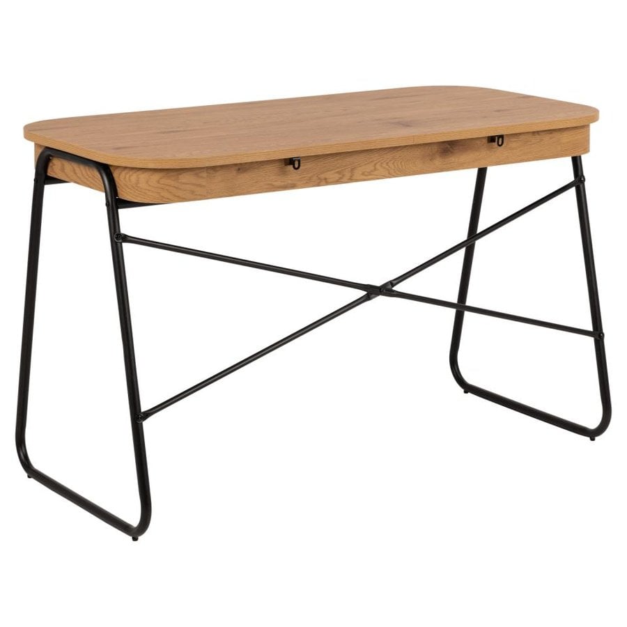 Blueton Skrivebord Mat Vild Eg Stel