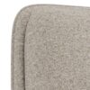 Bosley Loungestol Beige Stof Armlæn Drejefunktion