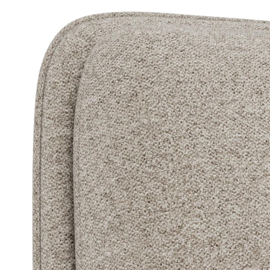 Bosley Loungestol Beige Stof Armlæn Drejefunktion