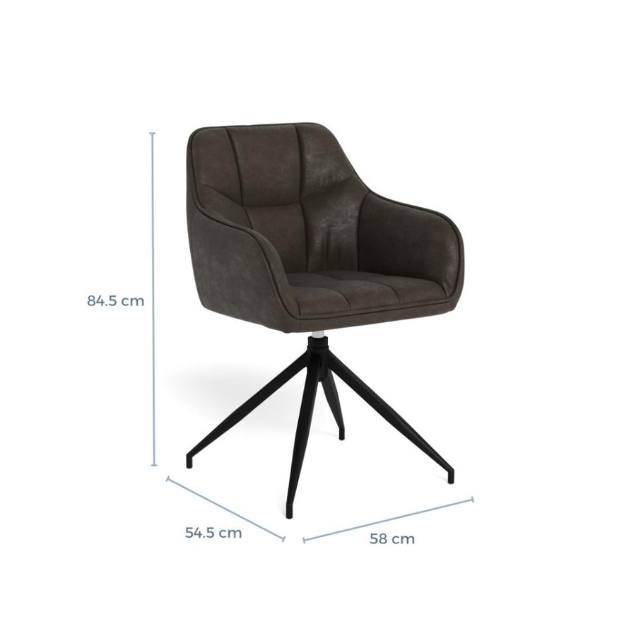 brenda-spisebordsstol-med-armln-i-antracit-fra-actona-545x58x845cm-0000091546-11 Brenda Spisebordsstol Armlæn Antracit Actona