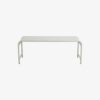 BRENTA Havebænk i Hvid Metal fra Nordal | 122x42x46 cm hos uniquebeds, home & living - Billede 1