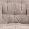 Brooke Spisebordsstol Beige Stof Drejefunktion Stel