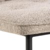 Brooke Spisebordsstol Beige Stof Indsyninger Stel