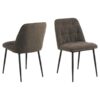 brooke-spisebordsstol-i-taupe-stof-med-indsyninger-og-stel-i-sort-stl-0000107640-4 Brooke Spisebordsstol Taupe Stof Indsyninger Stel