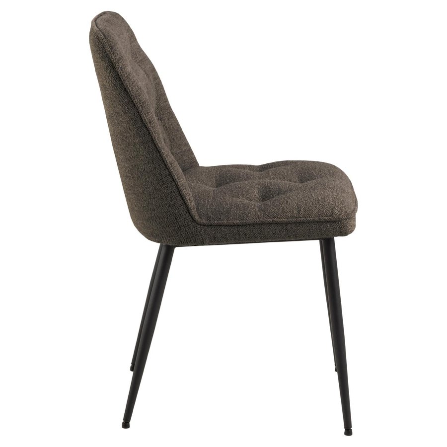 brooke-spisebordsstol-i-taupe-stof-med-indsyninger-og-stel-i-sort-stl-0000107640-6 Brooke Spisebordsstol Taupe Stof Indsyninger Stel