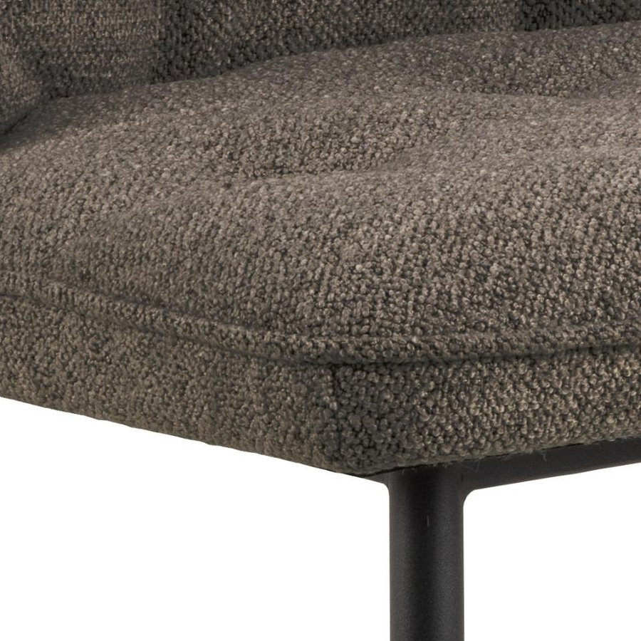 brooke-spisebordsstol-i-taupe-stof-med-indsyninger-og-stel-i-sort-stl-0000107640-7 Brooke Spisebordsstol Taupe Stof Indsyninger Stel
