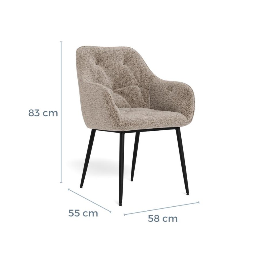 brooke-spisebordsstol-med-armln-i-beige-fra-actona-55x58x83cm-0000098182-10 Brooke Spisebordsstol Armlæn Beige Actona