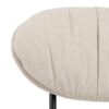 Burma Loungestol Beige Stof Stel Sort