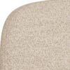 Calvin Spisebordsstol Beige Stof Armlæn Stel