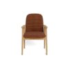 Calvin Spisebordsstol Armlæn Terracotta Actona