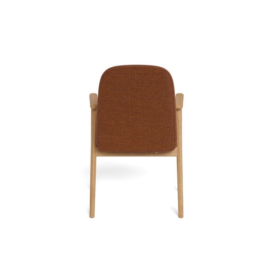 Calvin Spisebordsstol Armlæn Terracotta Actona