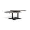 Carballo Sofabord Grå Keramik Rotationsudtræk Stel