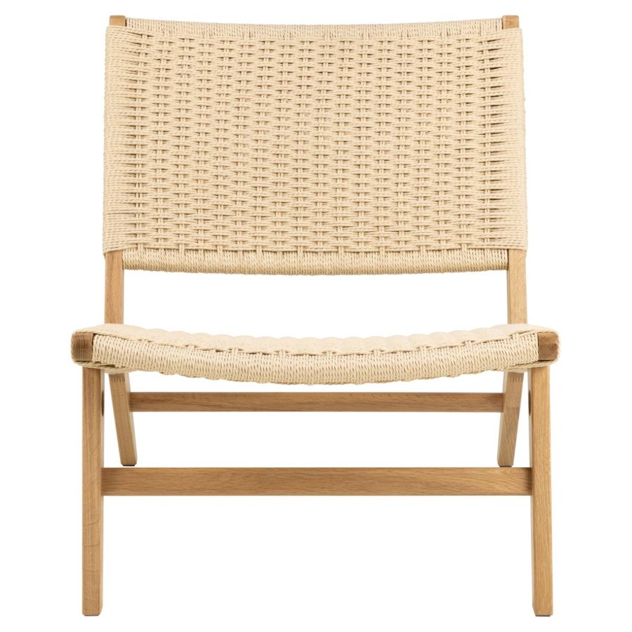 Carson Lounge Stol Off White Papirflet