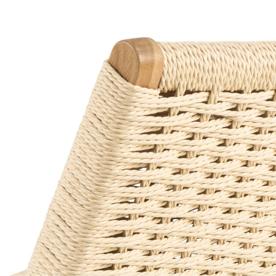 Carson Lounge Stol Off White Papirflet