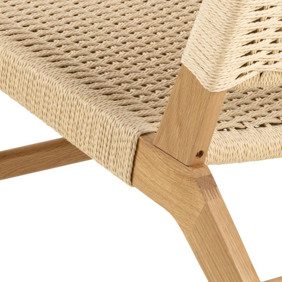 Carson Lounge Stol Off White Papirflet