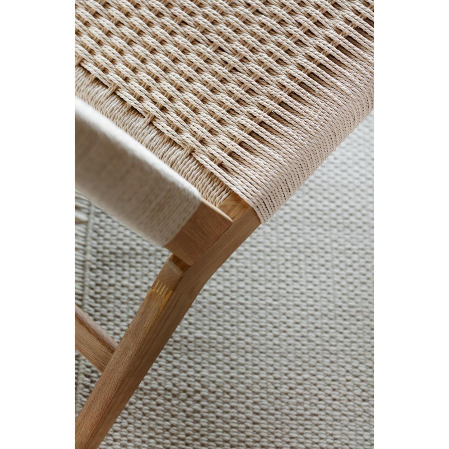Carson Lounge Stol Off White Papirflet