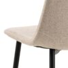 Celia Spisebordsstol Beige Stof Horisontal Syning