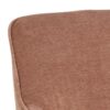 Clara Spisebordsstol Rosewood Stof Armlæn Stel