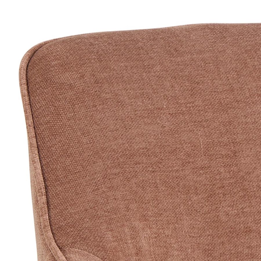 Clara Spisebordsstol Rosewood Stof Armlæn Stel
