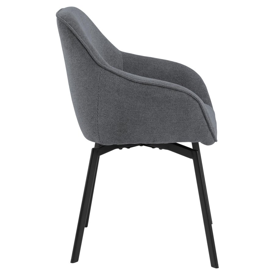 clara-spisebordsstol-med-armln-i-antracit-fra-actona-555x585x835cm-0000109086-5 Clara Spisebordsstol Armlæn Antracit Actona