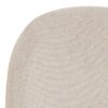 Cliff Spisebordsstol Beige Stof Lynlås Stel