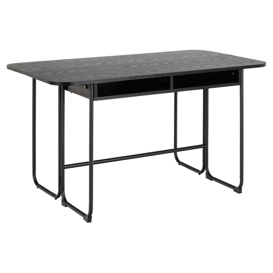 darlington-spisebord-i-sort-ask-mdf-stel-i-sort-stl-fra-actona-bdh-40-0000104673-5 Darlington Spisebord Sort Ask Mdf Stel