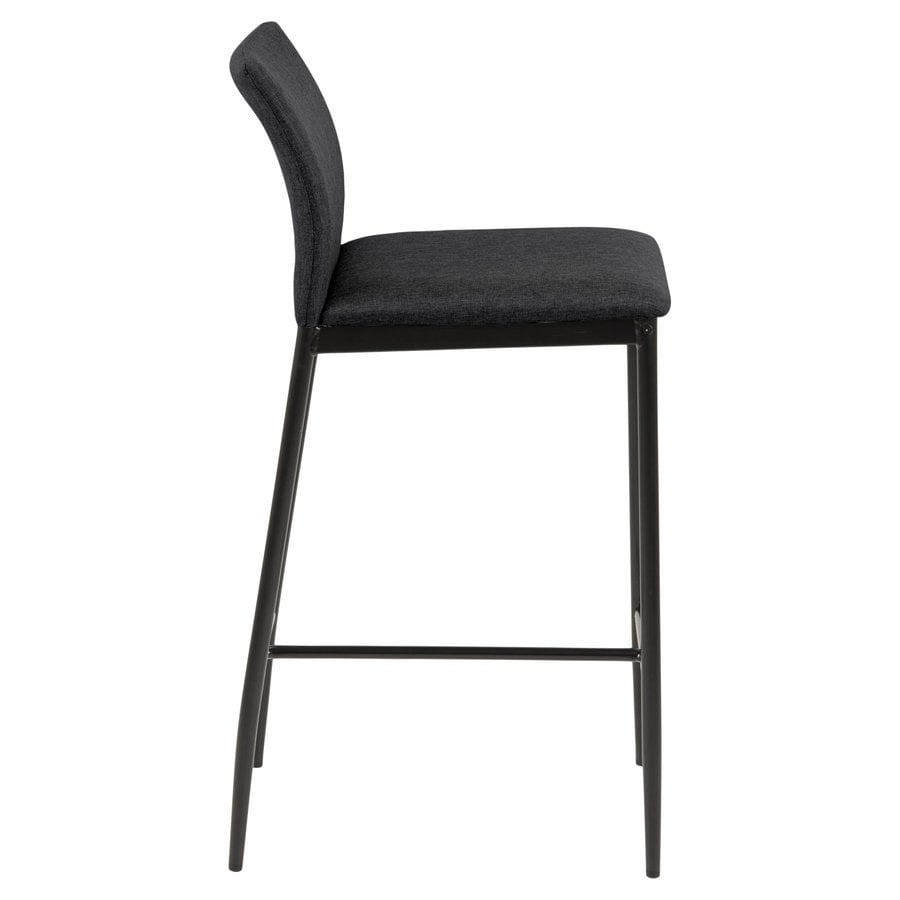 demina-counterstol-i-gr-stof-med-fodsttte-og-stel-i-sort-stl-fra-acton-0000089764-4 Demina Counterstol Grå Stof Fodstøtte Stel