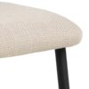 Denise Spisebordsstol Beige Stof Stel Sort