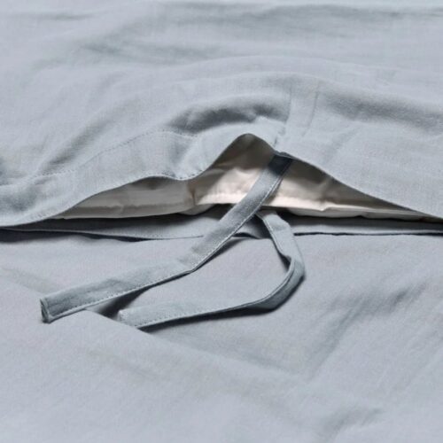 Dynebetræk i 100% Økologisk Bomuld fra Cocoon | Marlin Blue - Billede 2