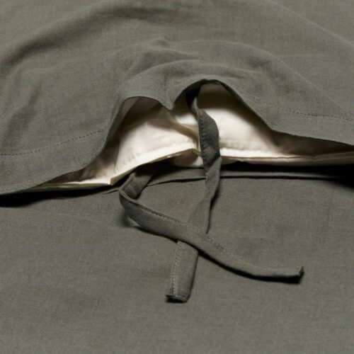 Dynebetræk i 100% Økologisk Bomuld fra Cocoon | Turtle Green - Billede 2