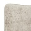 Eddie Barstol Beige Juto Stof Fodstøtte