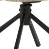 edgar-spisebordsstol-i-beige-juto-stof-med-armln-og-stel-i-sort-stl-fr-0000112438-12 Edgar Spisebordsstol Beige Juto Stof Armlæn