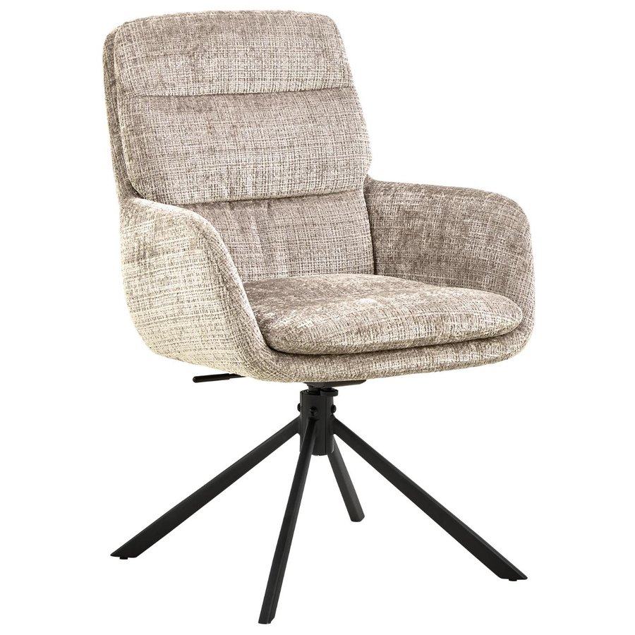 edgar-spisebordsstol-i-beige-juto-stof-med-armln-og-stel-i-sort-stl-fr-0000112438-4 Edgar Spisebordsstol Beige Juto Stof Armlæn