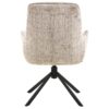 edgar-spisebordsstol-i-beige-juto-stof-med-armln-og-stel-i-sort-stl-fr-0000112438-6 Edgar Spisebordsstol Beige Juto Stof Armlæn