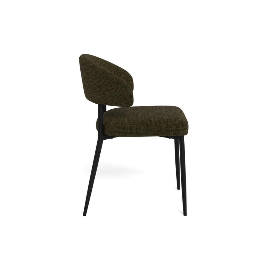 edina-spisebordsstol-i-grn-stof-og-stel-i-sort-stl-fra-actona-55x56x77-0000109139-5 Edina Spisebordsstol Grøn Stof Stel Sort