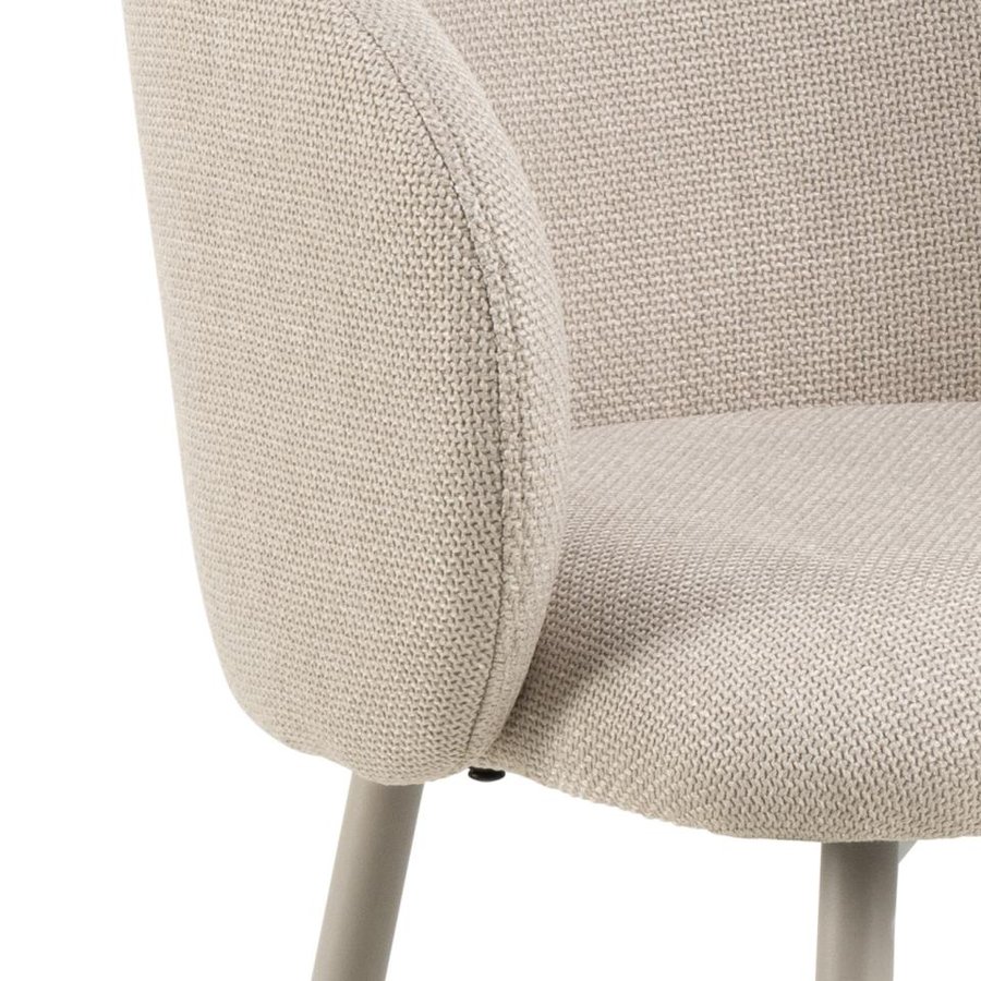 eleanor-barstol-i-beige-stof-med-fodsttte-og-lynls-og-stel-i-gr-stl-fr-0000108178-5 Eleanor Barstol Beige Stof Fodstøtte Lynlås
