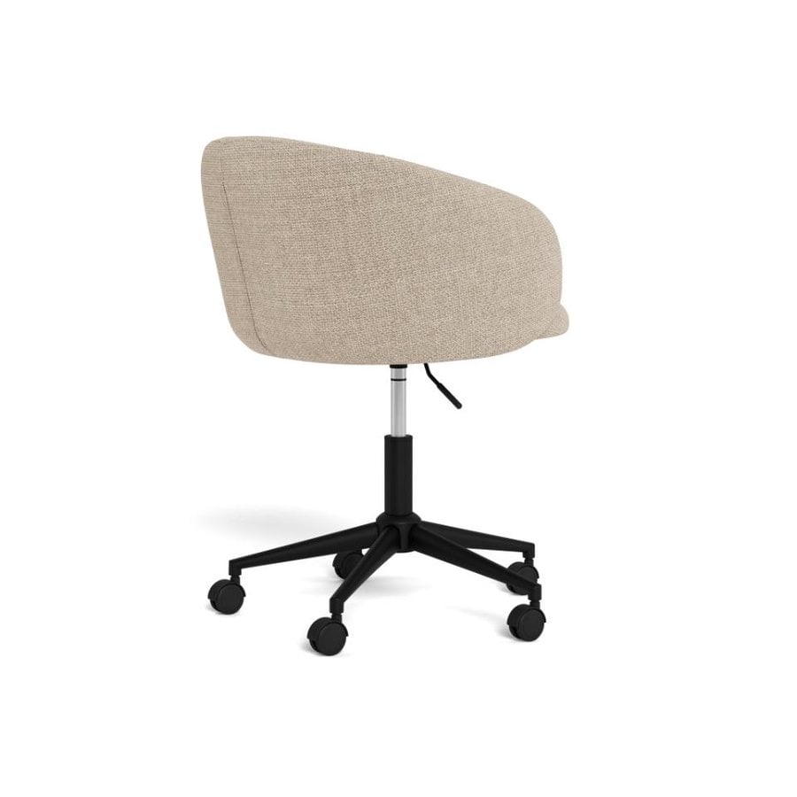 eleanor-skrivebordsstol-i-beige-stof-med-armln-og-stel-i-sort-stl-fra-0000108034-6 Eleanor Skrivebordsstol Beige Stof Armlæn Stel