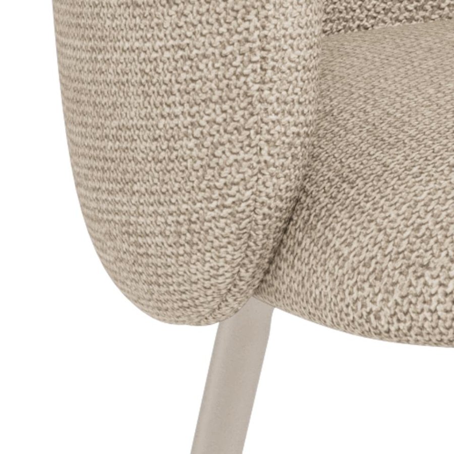 eleanor-spisebordsstol-i-beige-stof-med-armln-og-stel-i-gr-stl-fra-act-0000108177-14 Eleanor Spisebordsstol Beige Stof Armlæn Stel