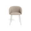 eleanor-spisebordsstol-i-beige-stof-med-armln-og-stel-i-gr-stl-fra-act-0000108177-9 Eleanor Spisebordsstol Beige Stof Armlæn Stel