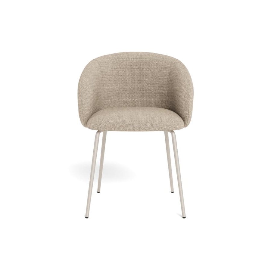 eleanor-spisebordsstol-i-beige-stof-med-armln-og-stel-i-gr-stl-fra-act-0000108177-9 Eleanor Spisebordsstol Beige Stof Armlæn Stel