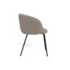 eleanor-spisebordsstol-i-lys-grbrun-stof-med-armln-og-stel-i-sort-stl-0000109194-9 Eleanor Spisebordsstol Lys Gråbrun Stof Armlæn