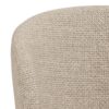 Ella Barstol Beige Stof Drejefunktion Fodstøtte