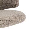 Ella Spisebordsstol Beige Stof Drejefunktion Stel