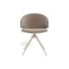 Ella Spisebordsstol Beige Stof Drejefunktion Stel