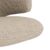Ella Spisebordsstol Beige Stof Stel Sort