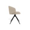 Ella Spisebordsstol Beige Stof Stel Sort