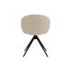 Ella Spisebordsstol Beige Stof Stel Sort