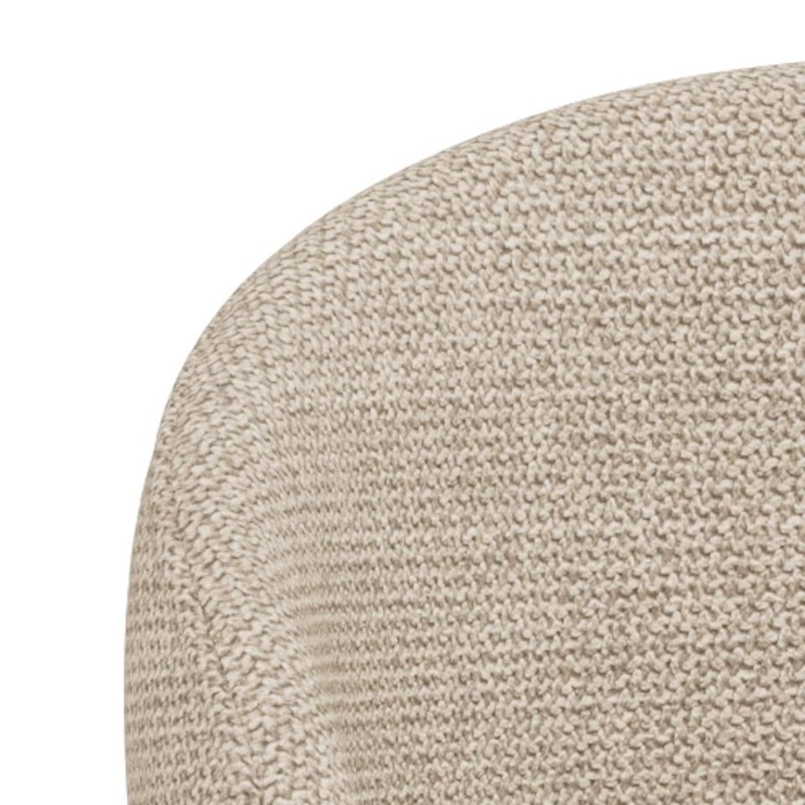 Ella Spisebordsstol Beige Stof Stel Sort