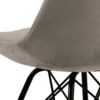 Eris Spisebordsstol Beige Stof Stel Sort