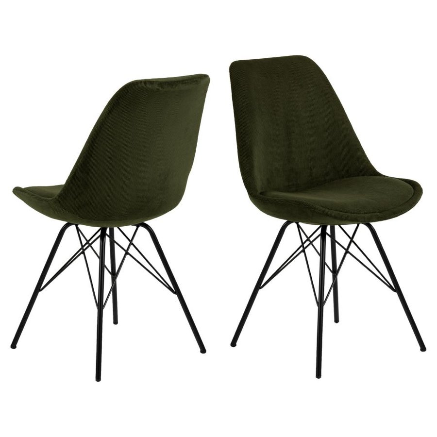 eris-spisebordsstol-i-olivengrn-stof-og-stel-i-sort-stl-fra-actona-485-0000091908-3 Eris Spisebordsstol Olivengrøn Stof Stel Sort